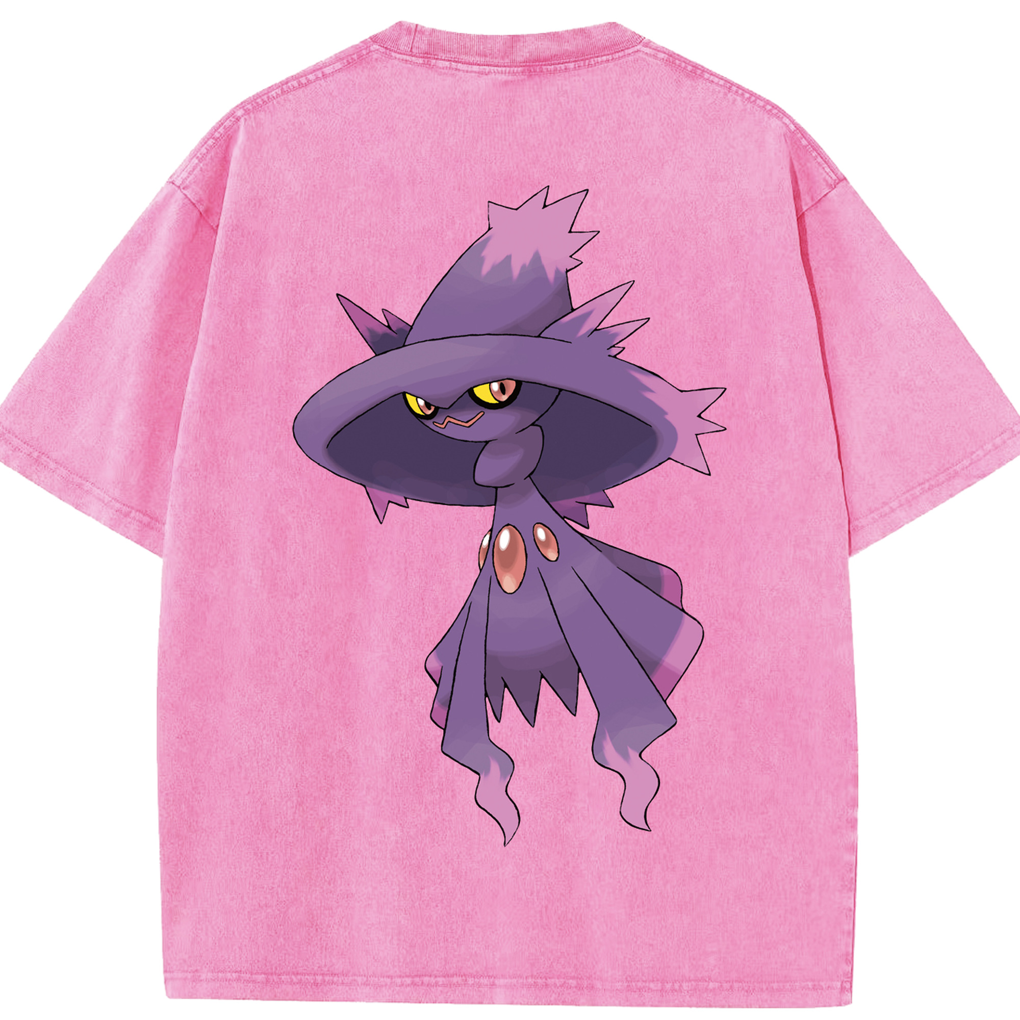 （画像用） ポケットモンスター Pokémon 綿100% ヴィンテージ風 半袖Tシャツ（背面プリント）